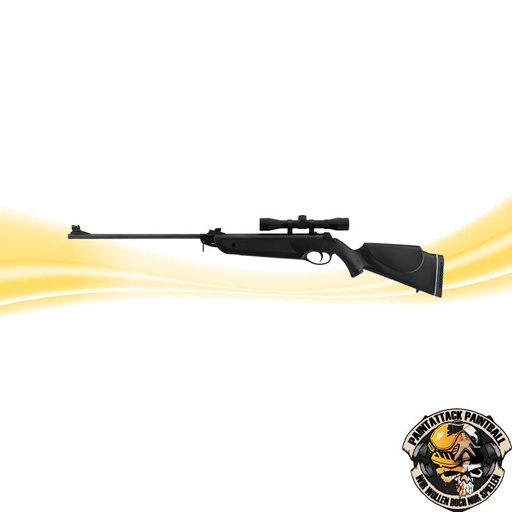 [6704] Luftgewehr Hämmerli Black Force 400 Combo cal. 4,5 mm (.177) Diabolo Federdruck, < 7,5 J