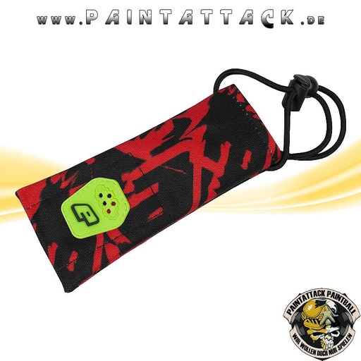 [6596] Laufsocke Planet  Rot Fighter Dark Revolution - Barrelsock