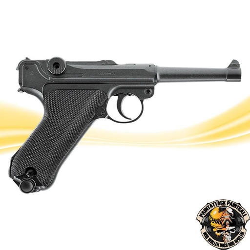 [6592] Legends P08 Airsoft-Pistole 6 mm BB CO2 | Authentische Replik NBB