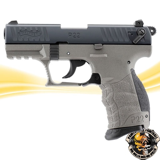 [6584] Walther P22Q 9mm PAK Gaspistole Schreckschusspistole Meteor Gray