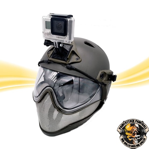 [6544] Warq GoPro Helm Halterung - Kamerahalter WARQ Pro Helmet