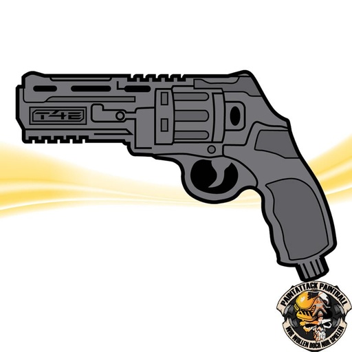 [6541] 3D Rubber Patch T4E HDR 50 Umarex TR 68 Revolver