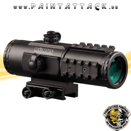[6477] Konus Sight-Pro PTS2 3x30 Red Dot Zielfernrohr 3 fach Vergrößerung