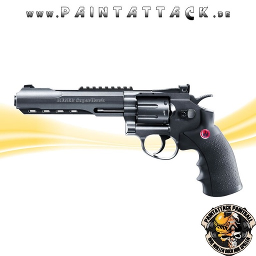[6463] Ruger SuperHawk 6" Airsoft Revolver 6 mm BB - Schwarz
