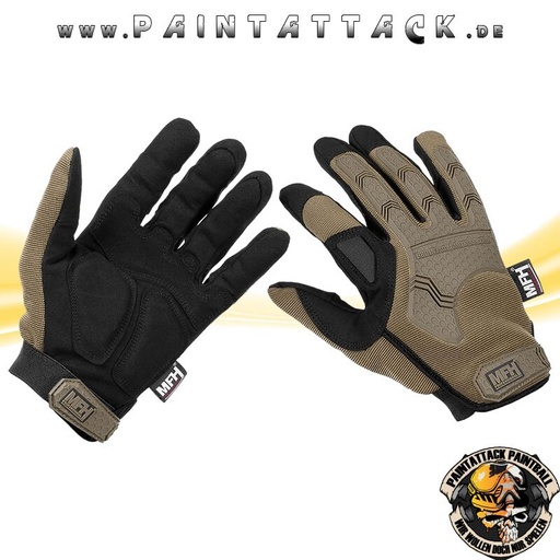 [6461-XL-004] Tactical Einsatzhandschuhe Attack coyote tan XL