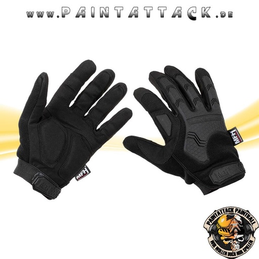 [6460] Tactical Einsatzhandschuhe Attack schwarz