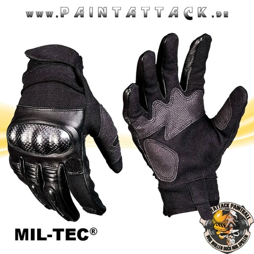 [6435-XXL --005] Taktischer Einsatzhandschuh Gen II Handschuh mit Leder schwarz XXL -