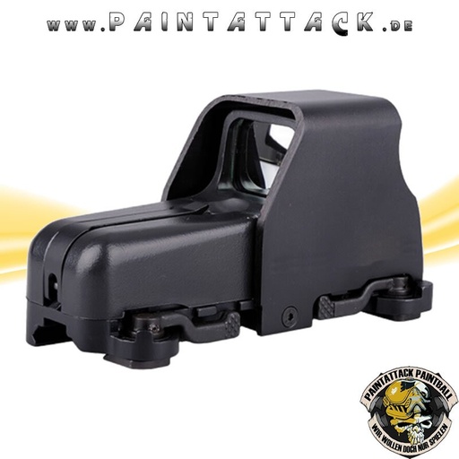 [6365] Holosight Red Green Dot Sight Visier 533 Style QD Mount mit Schnellverschluss schwarz