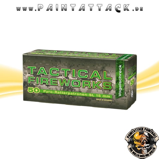 [6326] Vogelschreck Pyro Cracklings Tactical Fireworks Ratterpatronen Pyrotechnische Munition