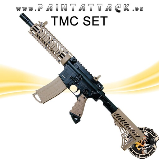 [6239] Tippmann TMC MagFed Paintball Markierer Desert - SET