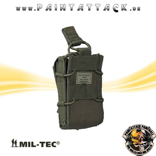[6129] Magazintasche open top single Molle oliv