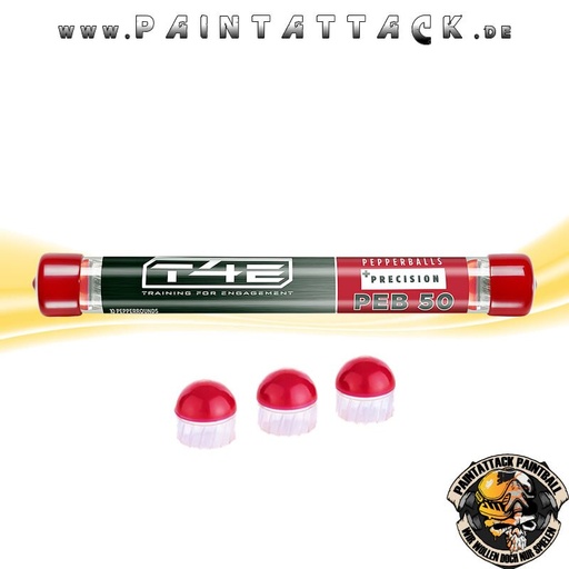 [5953] T4E PBP 50 präzisions Pepperballs Kaliber 50 für HDR Revolver
