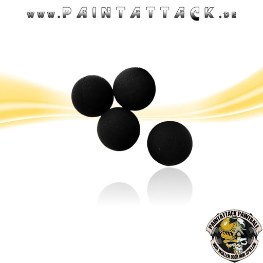 [2883-002] Rubberballs Gummigeschosse mit Metall Kaliber 68 50 Stück