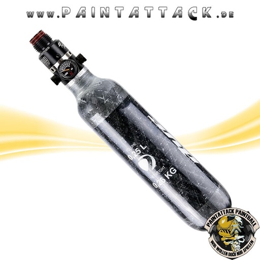 [5928] Dye Core 0,25l 300bar HP Flasche mit Ninja V2 Pro Regulator