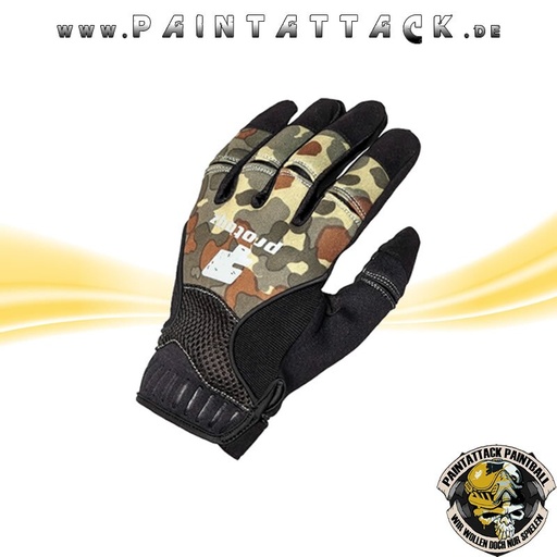 [3305-003] Paintball Handschuhe Grips - FLECKTARN CAMO XL