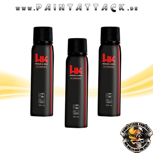 [5834] Heckler & Koch High Pressure Battle Gas Softair 3er Pack je 100 ml