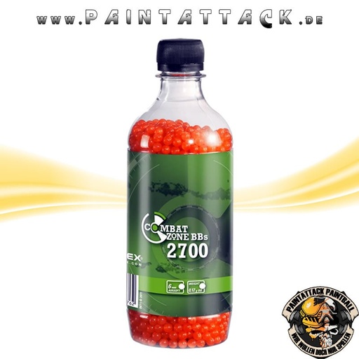 [5655] Umarex Combat Zone 2700 Stück 6 mm BB’s 0,12 g Airsoft Munition