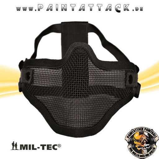 [5632] Airsoft Gitterschutzmaske SM Schwarz