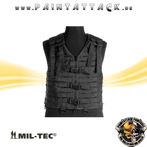 [5621] Mil-tec Trägerweste Modular System Schwarz