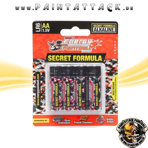 [5581] Energy Paintball Battery 4xAA Alkaline Batterie