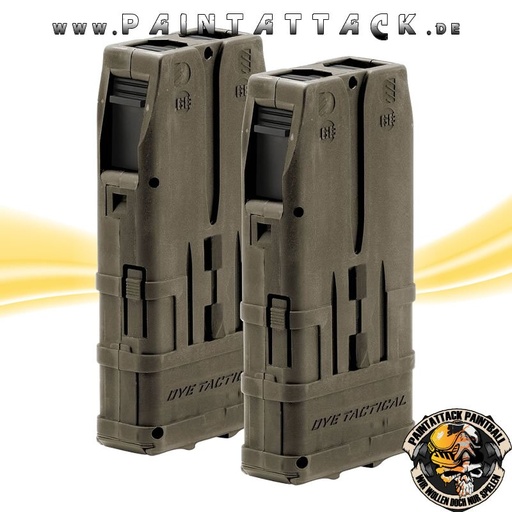 [5048] Dye Dam Tactical Magazin - 10 Schuss 2er Pack dark earth