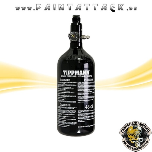 [4980] Tippmann HP Flasche 0,8L 200bar ALU