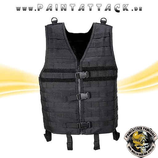 [4106] Molle Weste Modular System tactical - schwarz