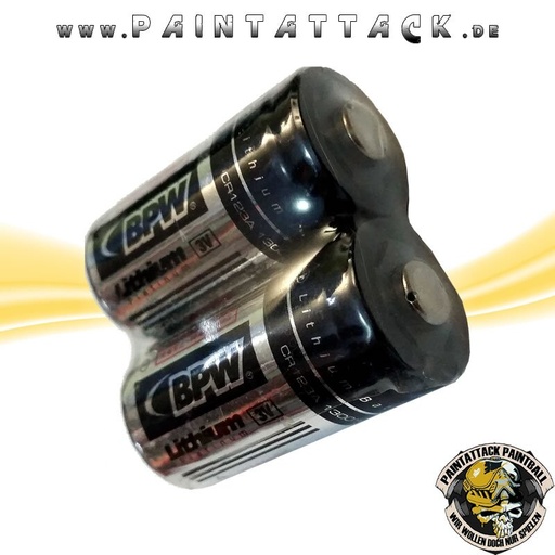 [4042] Batterie Lithium CR123A BPW 2 Stück