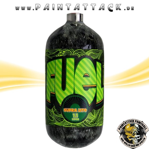 [3979] Fuel Supralite 1,1 L Composite HP Flasche 300 Bar/4500 PSI