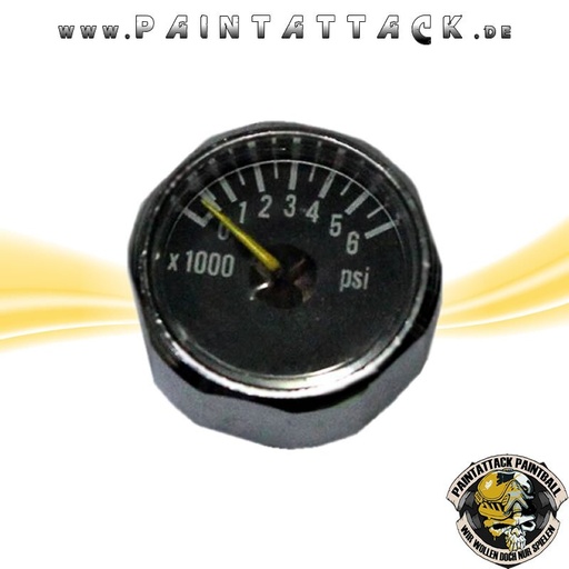[3819] Manometer Gauge 5000 psi für HP Flaschen