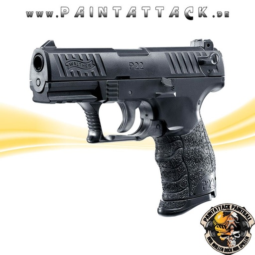 [3047] Walther P22Q – 9mm PAK Gaspistole - Schreckschusspistole blk