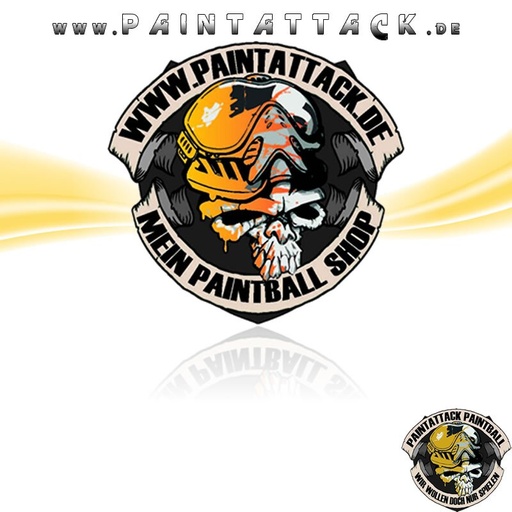 [2702] Paintattack Paintball Aufkleber / Sticker - Motiv 1