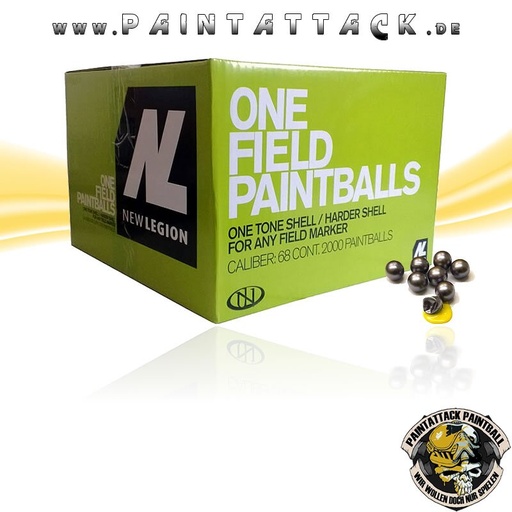 [2253] New Legion NL One Field Paintballs 2000er Kiste